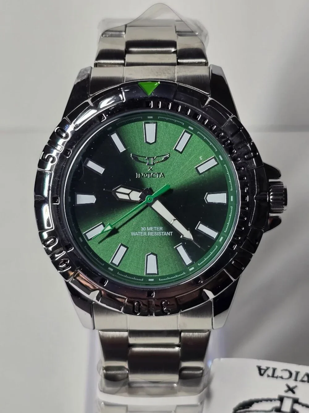 Invicta Specialty I by Invicta Men's Watch - 42mm. Silver, Green (69042)